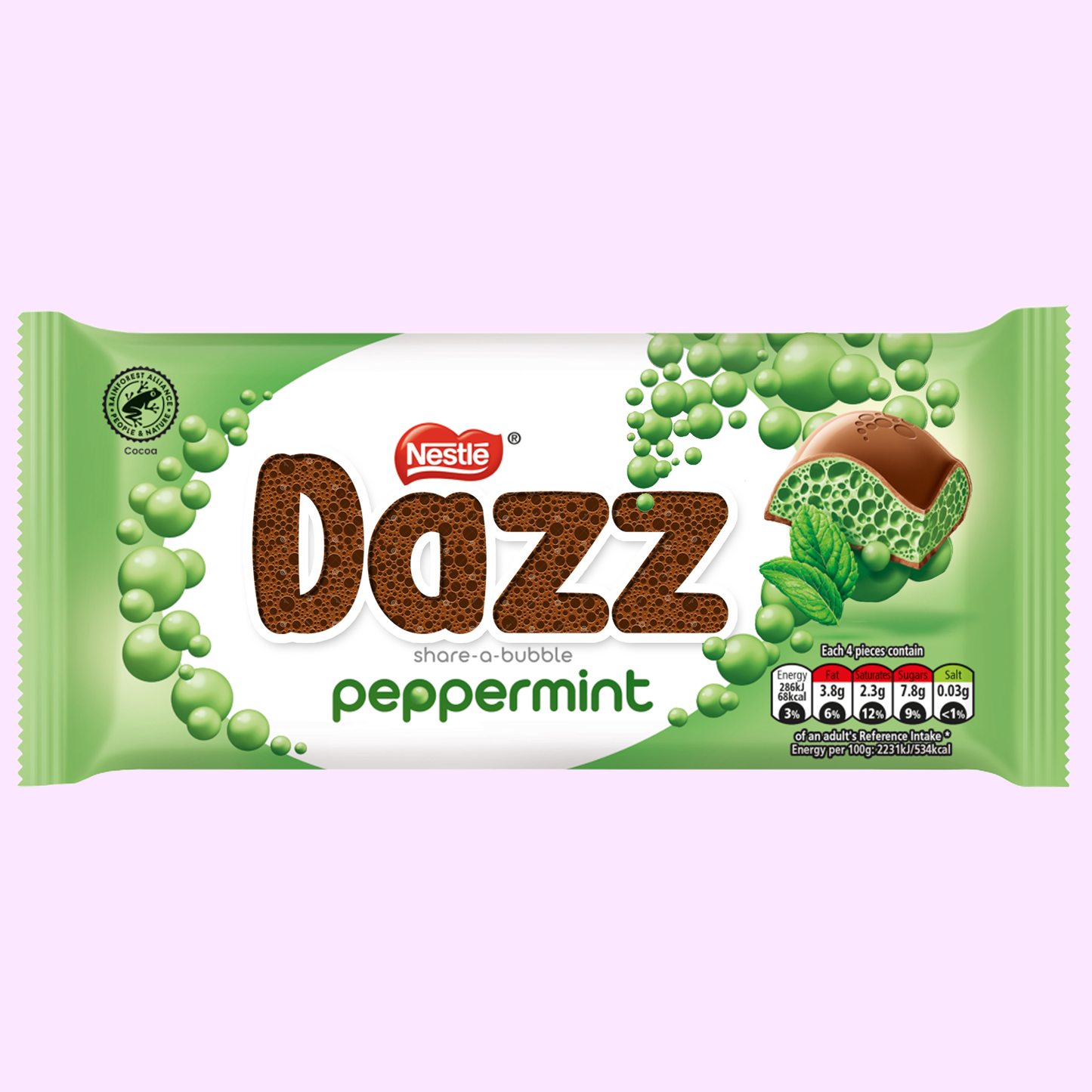 Personalised Aero Pepermint Bar