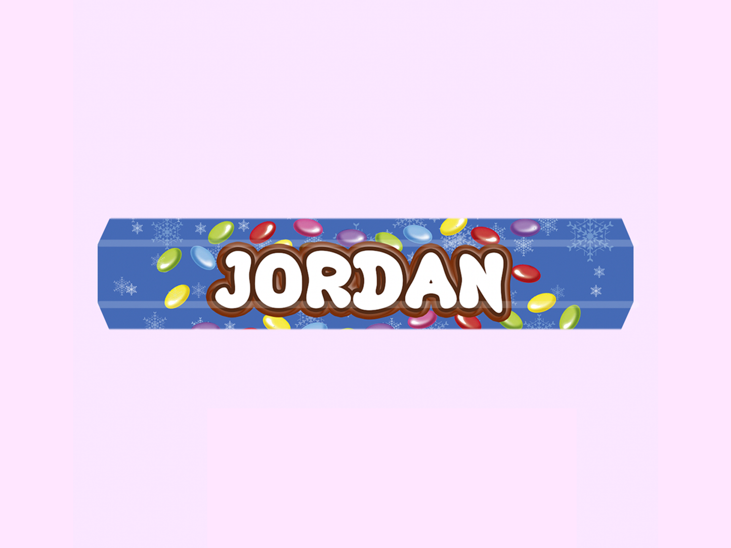 Personalised Smarties Tube 120g