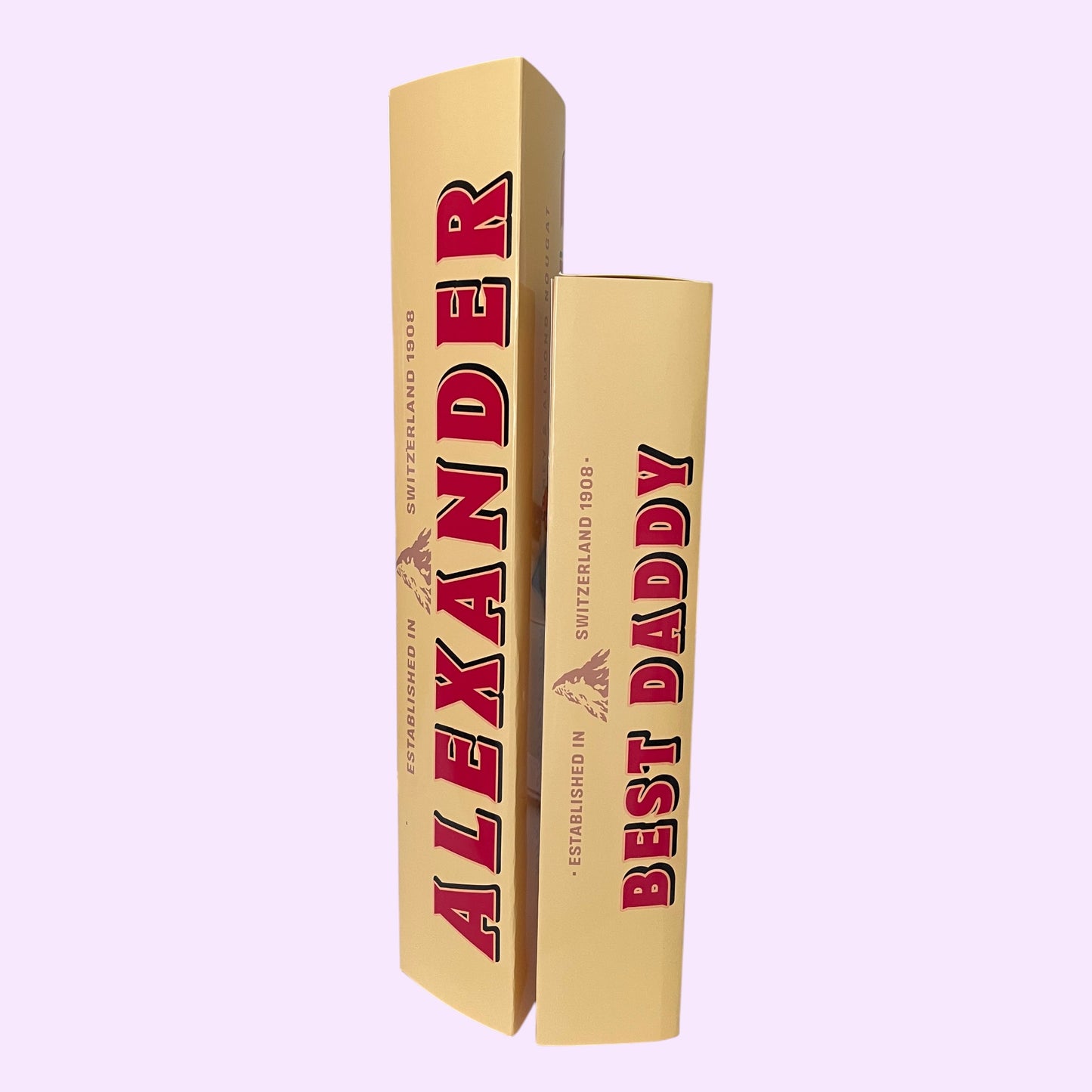 Personalised Toblerone Bar