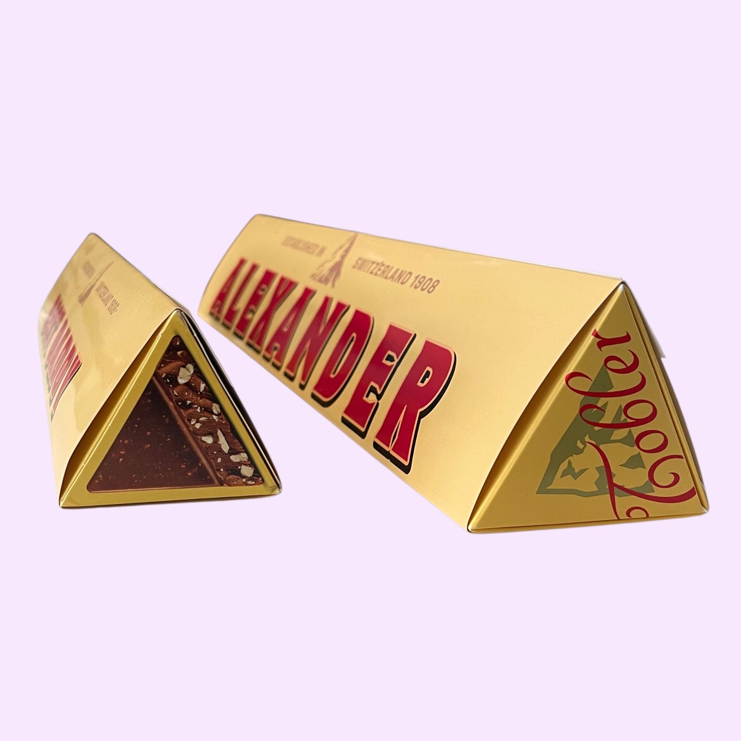 Personalised Toblerone Bar