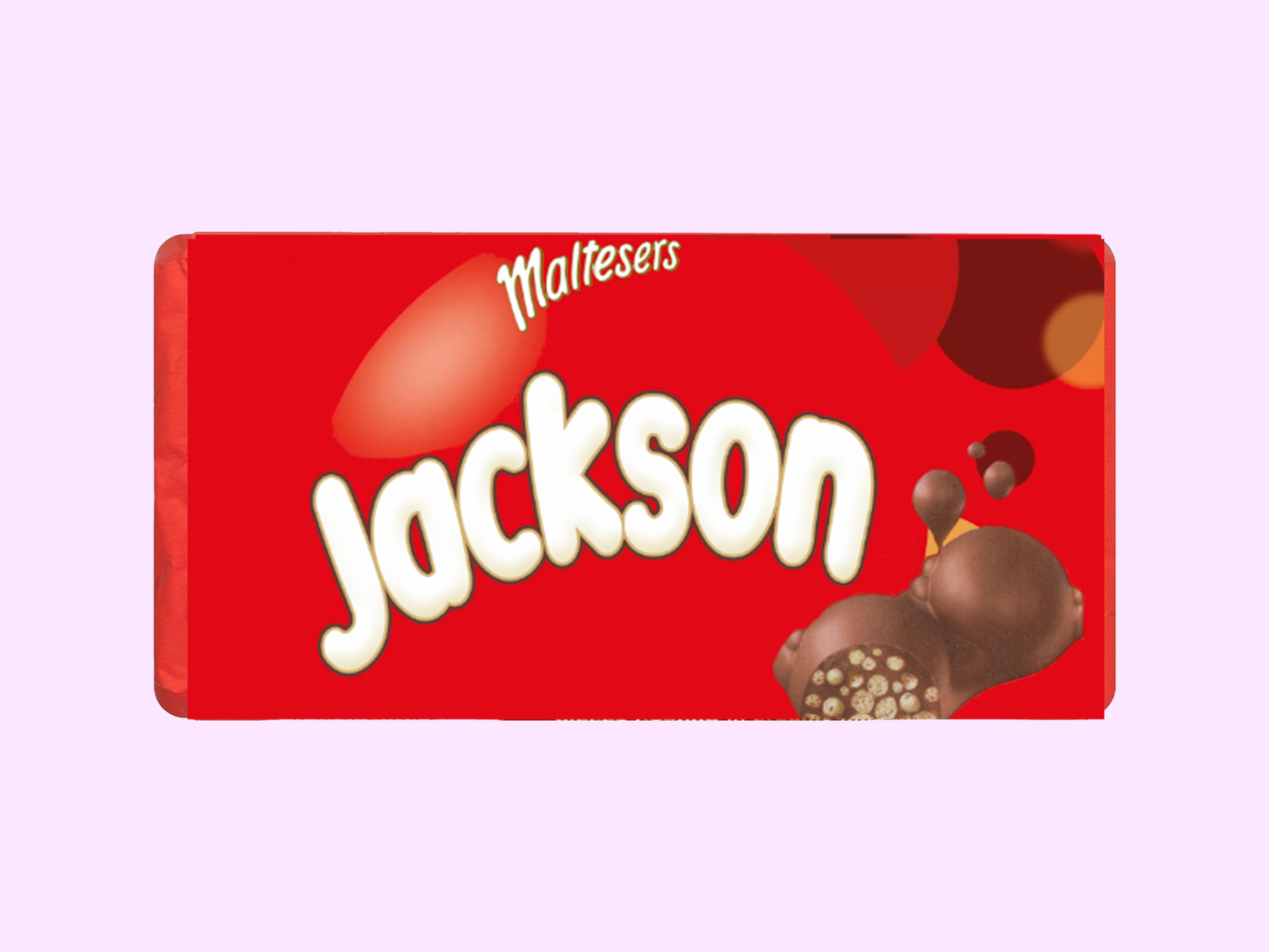 Personalised Malteser Bar